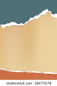 torn paper abstract background, design template