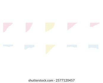 Torn Paper Aesthetic Element Set