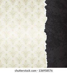 torn paper background