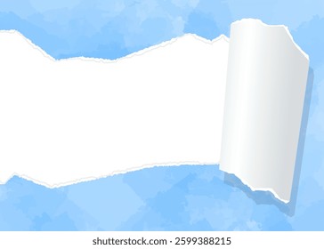 Torn Paper, Background Frame, Wallpaper, Water Color