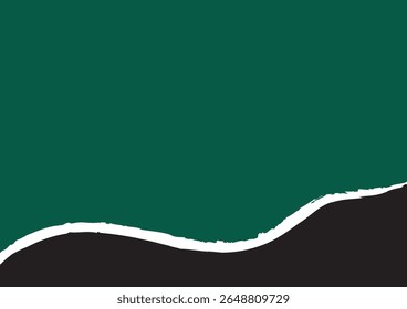 Torn Paper Background. Torn Old Paper Background Vector. Open frame strip with broken border piece. Blank turn note or tag for advertising illustration.