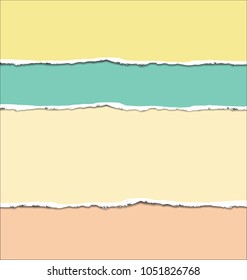 Torn paper background with space for text