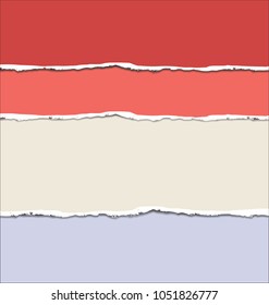 Torn paper background with space for text