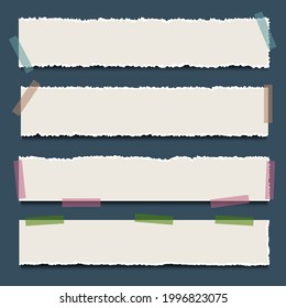 Torn paper background with space for text