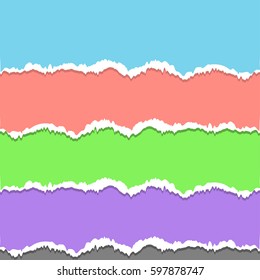 Torn paper background with space for text