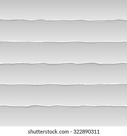 Torn paper background. Vector