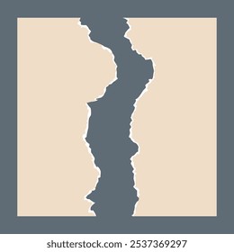 Conjunto de Vector de Anuncio de papel rasgado