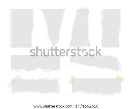 Similar – Image, Stock Photo various torn pieces of green strips of paper