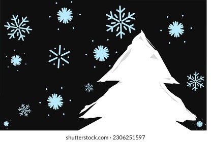 Torn Paper With Christmas Sign