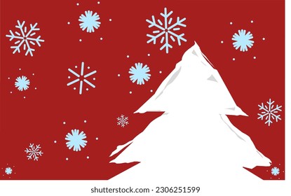 Torn Paper With Christmas Sign