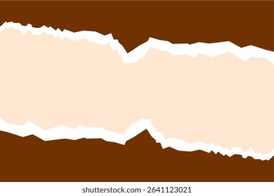 Torn Paper Edge Template Design