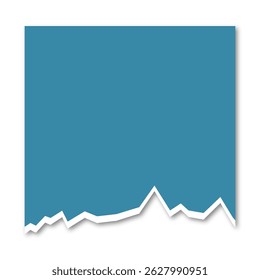 Scheuren papier rand vector elementen in verschillende kleuren en stijlen. Ideaal voor scrapbooking, digitale journaling, collages, social media design en creatieve lay-out accenten. Ideaal voor moderne minimalisten.