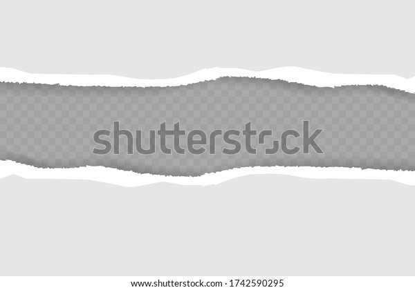 torn paper edges,\
Background seamless horizontally texture, vector isolated in space\
for advertising, banner of web page, border and header, print\
concept of illustration