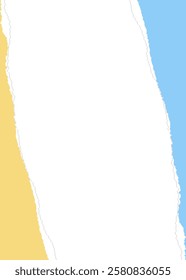 Torn paper frame, Background Material, Vertical, Colored construction paper, Colored paper