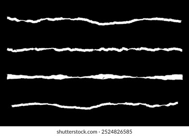 torn paper, grunge style element