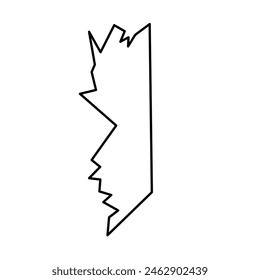 Torn paper note of vector illustration