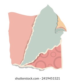 Torn paper patel, Torn paper vector, Torn paper illustration, Torn paper