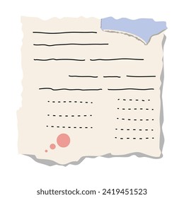 Torn paper patel, Torn paper vector, Torn paper illustration, Torn paper