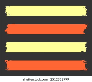 Torn Paper Pieces Vector illustration