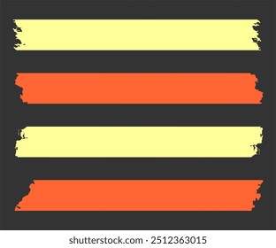 Torn Paper Pieces Vector illustration