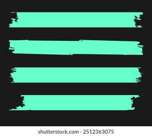 Torn Paper Pieces Vector illustration