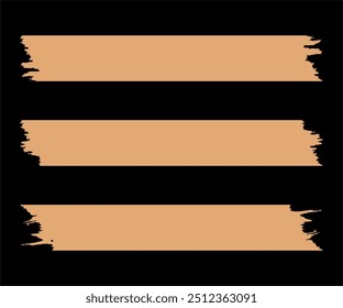 Torn Paper Pieces Vector illustration