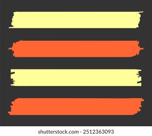 Torn Paper Pieces Vector illustration