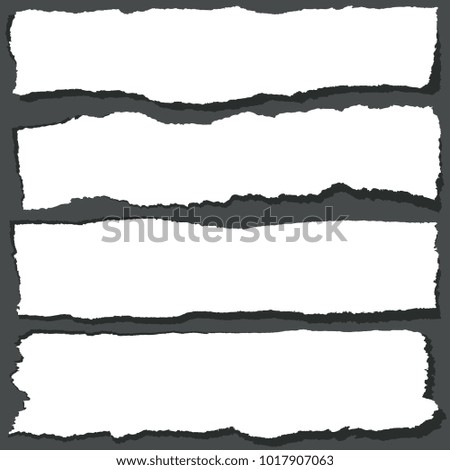 Similar – Image, Stock Photo various torn pieces of green strips of paper