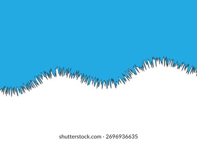 torn paper sheet icon. notebook and ripped paper sheets icon.