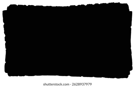 Torn paper sheet on white background featuring textured edges realistic tear lines vintage surface perfect for design mockups overlays and scrapbooking artwork