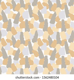 Torn paper style pattern design. Repeating Pattern. Elegant, muted colors. Great for surface and textile design.