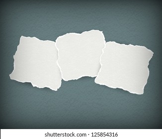 Torn paper vector background