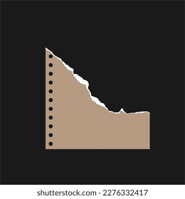 Torn Paper Vector and Illustration. 