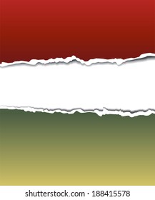 Torn paper for your background. Vector illustration