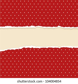 torn paper.vector background