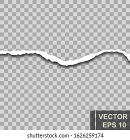Torn piece of paper. For notes. For your design.