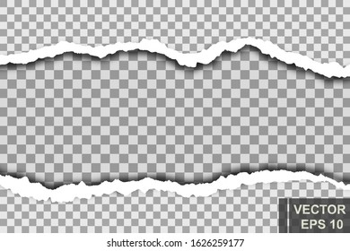 Torn piece of paper. For notes. For your design.