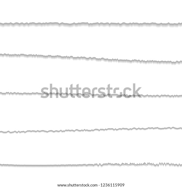 Torn or ripped\
Paper Edge. Vector\
illustration