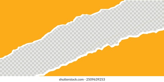 coleção de folhas de papel rasgado