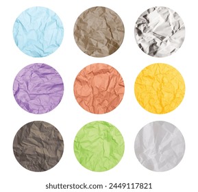Clipart de conjunto de Vector de papel rasgado