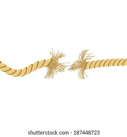 torn rope