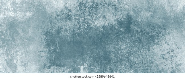 Torn and Worn Blue Grunge Texture with a Rough, Scratched, and Weathered Surface
