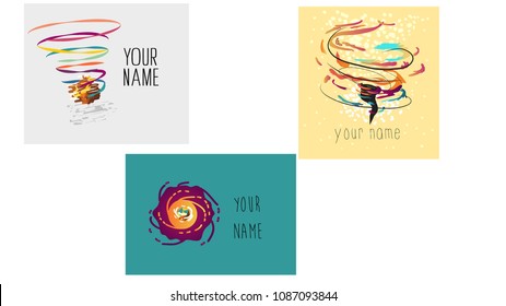 tornado colorful logo