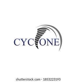 Tornado and cyclone logo symbol vector illustration design