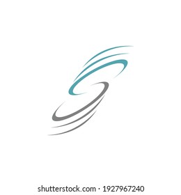 Símbolo de símbolo tornado y ciclón diseño de ilustración vectorial
