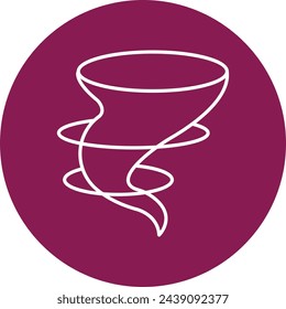 Tornado Icon Design für den persönlichen und kommerziellen Gebrauch