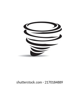 Tornado Icon Logo Vector Design Template Stock Vector (Royalty Free ...