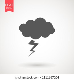 Tornado icon. Tornado storm icon isolated on white background. Typhoon, cyclone and hurricane simple vector illustration