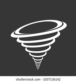 Tornado Icon Vector Illustration