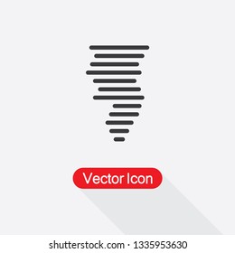 Tornado Icon Vector Illustration Eps10